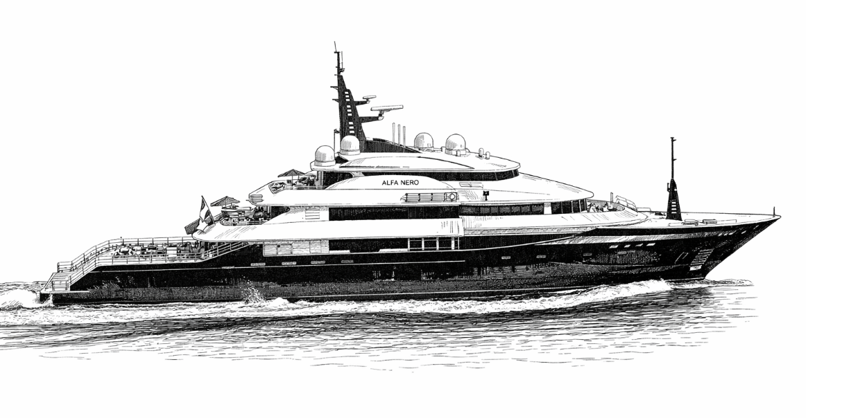 ALFA NERO Technical Drawing