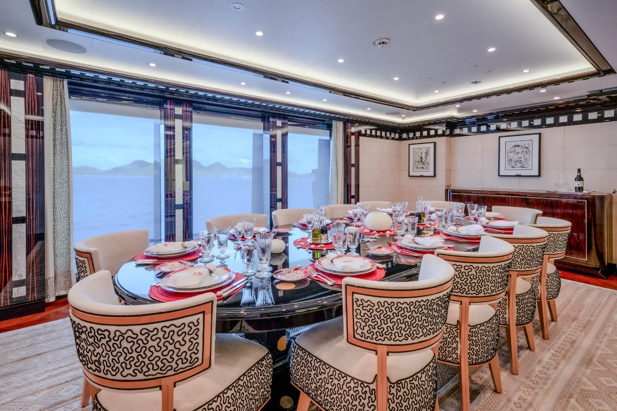 ALFA NERO formal dining room