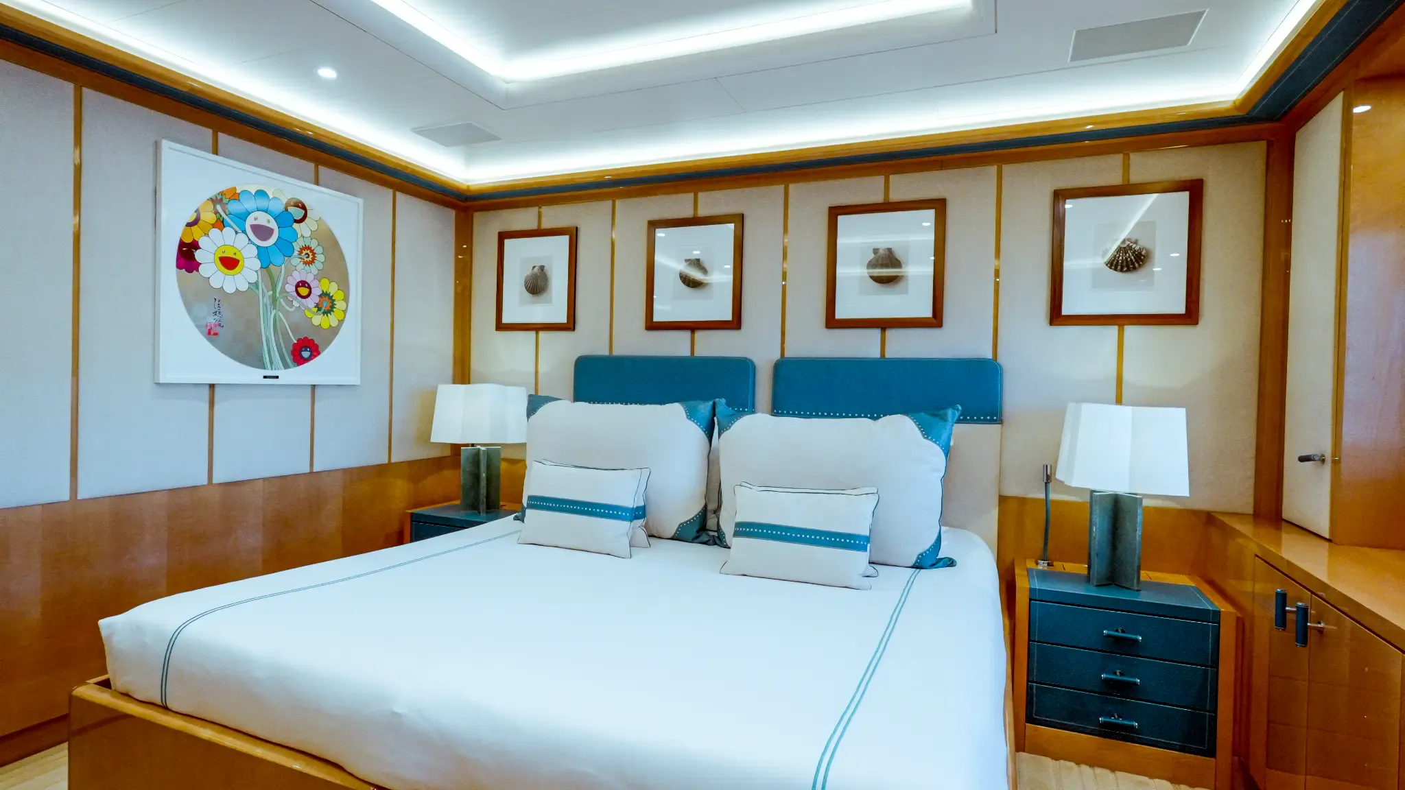 VIP Suite with Murakami artwork